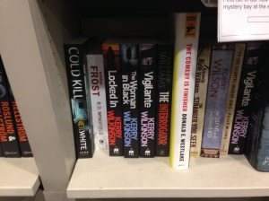 Locked In, Vigilante x2, Woman In Black, Waterstones, Arndale, Manchester